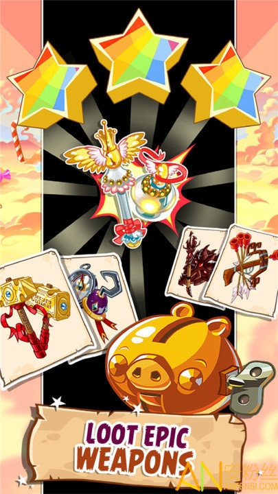 愤怒的小鸟英雄传中文破解版