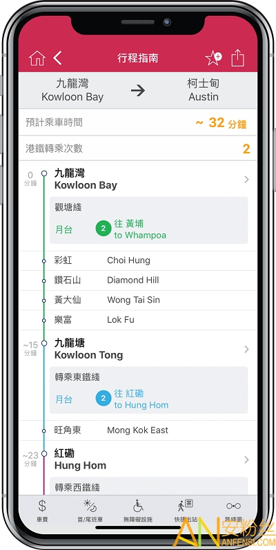 港铁mtrapp(香港地铁)