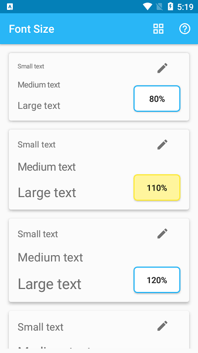 font size手机版下载