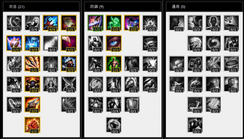 lol s4新天赋加点大全图文攻略