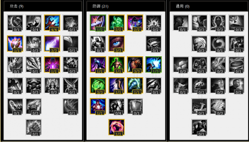 lol s4新天赋加点大全图文攻略