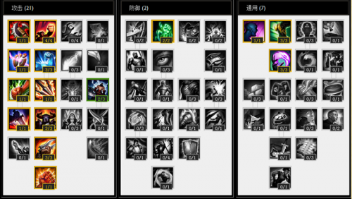 lol s4新天赋加点大全图文攻略