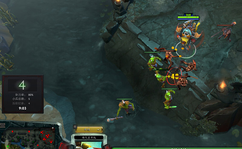 DOTA2天梯等待时间开启补刀训练教程