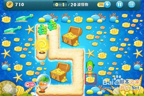保卫萝卜深海13攻略金萝卜布阵图