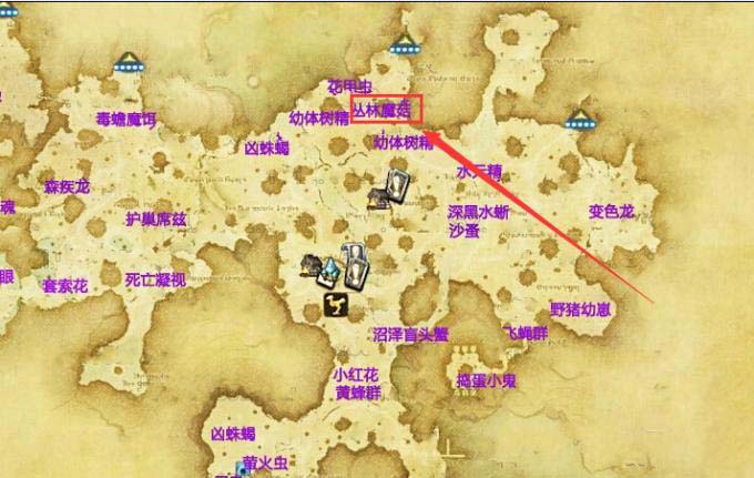 FF14丛林蘑菇在哪 FF14讨伐笔记丛林蘑菇位置一览