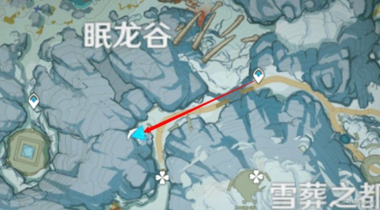原神雪山石碑三个匣子密室坐标 龙脊雪山石碑洞窟位置大全