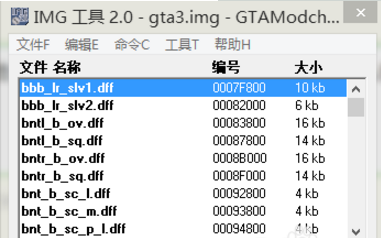 IMGtool(侠盗猎车手MOD工具)