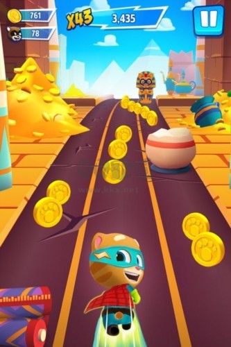 汤姆猫英雄跑酷无限金币钻石版手游
