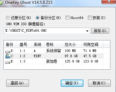 onekey ghost软件