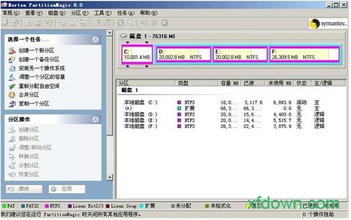 partition magic中文版