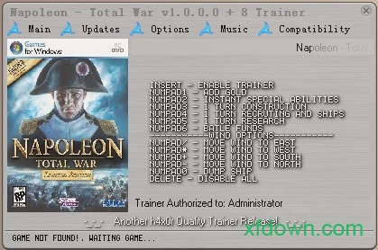 帝国全面战争八项修改器免费版