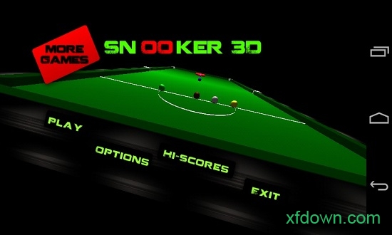 3d斯诺克游戏