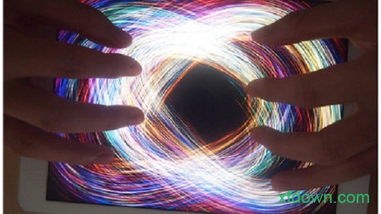 摸摸鱼炫彩粒子3d