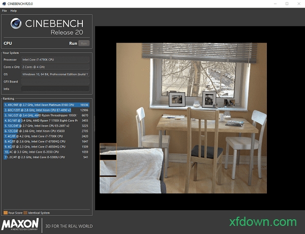 cinebench r15免费
