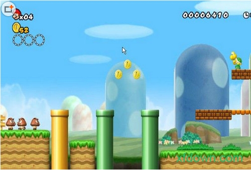 新超级马里奥兄弟wii游戏