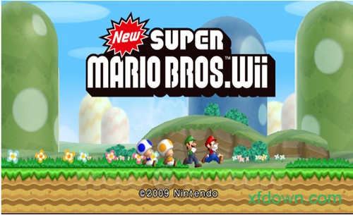 新超级马里奥兄弟wii游戏