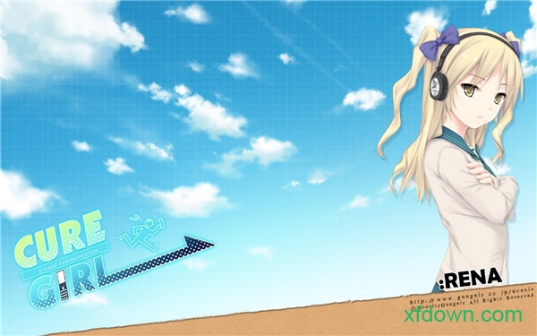 cure girl 游戏