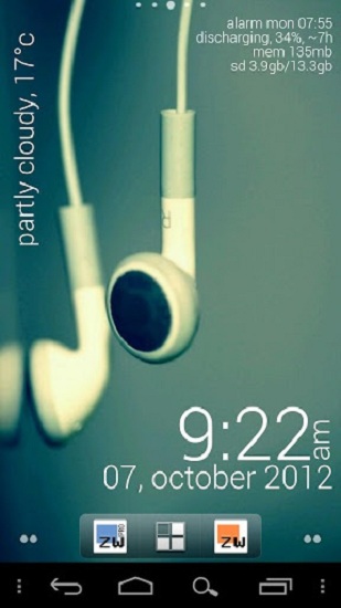 zooper时钟插件app