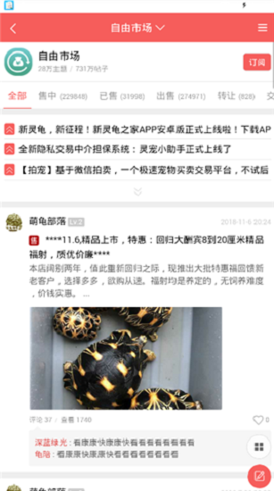 灵龟之家自由市场app
