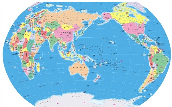 世界地图高清图片