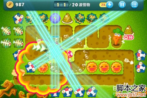 保卫萝卜挑战模式31金萝卜获取攻略（附图文详解）