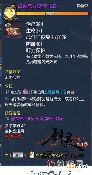 剑灵PK装备详解图文攻略助你称霸比武场