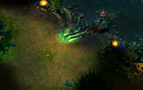 LOL新皮肤刀锋女王丽桑卓上架，全技能特效预览，冰封王座的华丽变身！