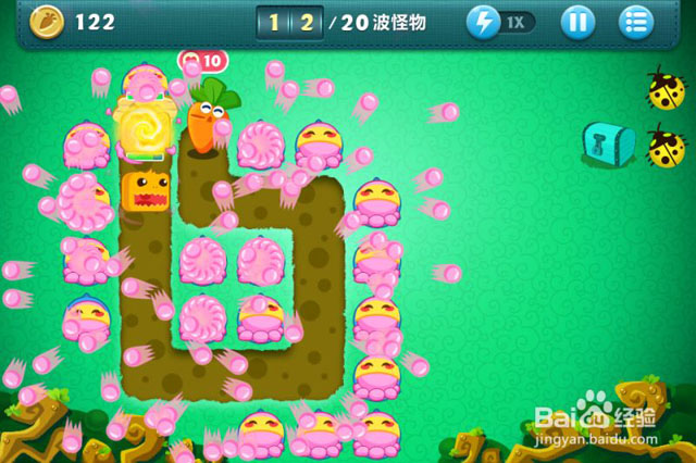 保卫萝卜挑战40关超详尽通关攻略