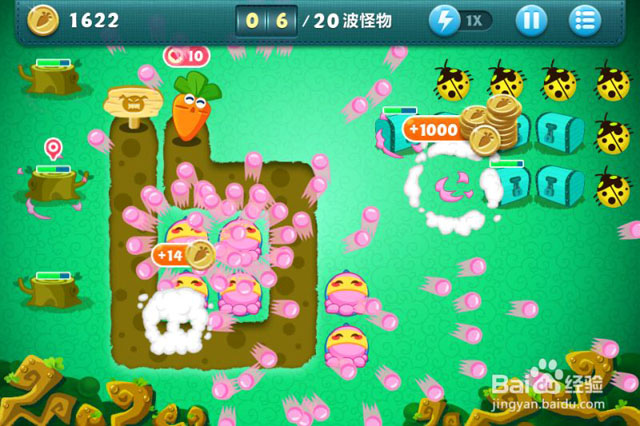 保卫萝卜挑战40关超详尽通关攻略