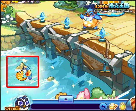 洛克王国月牙桥渔场的位置及前往方法