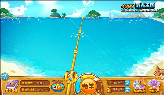 洛克王国月牙桥渔场的位置及前往方法