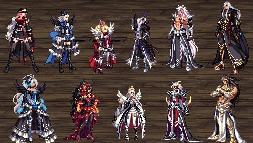 DNF天空套10套全职业时装展示，7周年庆典正式登陆国服