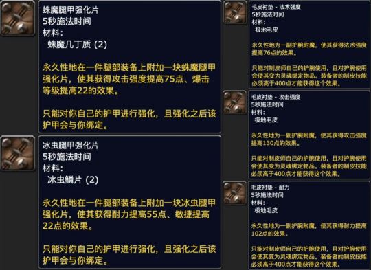 2025魔兽世界WLK怀旧服制皮专业1-450省钱速成攻略