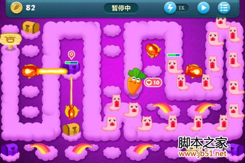 保卫萝卜挑战模式29关金萝卜获取攻略（附图文详解）