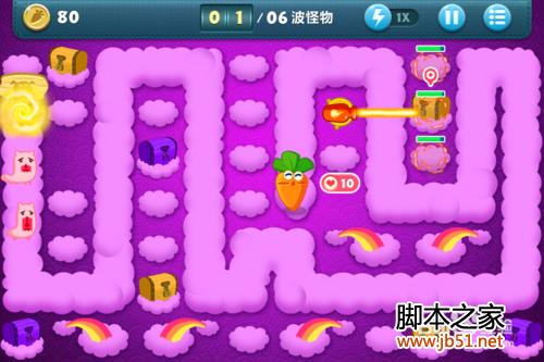 保卫萝卜挑战模式29关金萝卜获取攻略（附图文详解）