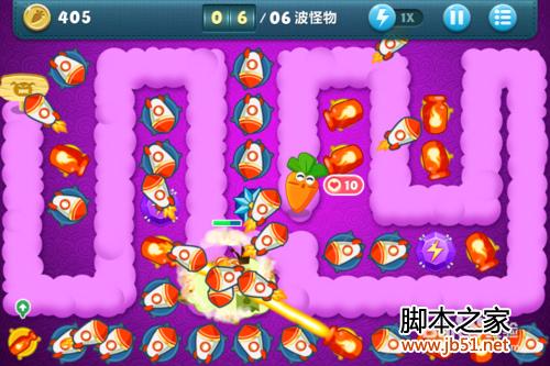 保卫萝卜挑战模式29关金萝卜获取攻略（附图文详解）