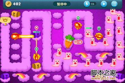 保卫萝卜挑战模式29关金萝卜获取攻略（附图文详解）