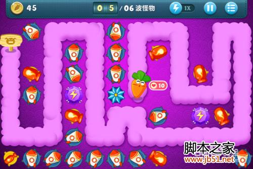 保卫萝卜挑战模式29关金萝卜获取攻略（附图文详解）