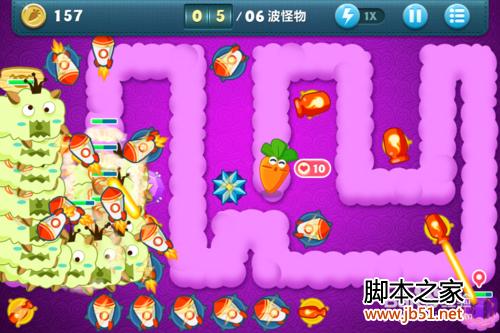 保卫萝卜挑战模式29关金萝卜获取攻略（附图文详解）