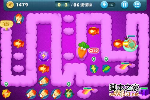 保卫萝卜挑战模式29关金萝卜获取攻略（附图文详解）