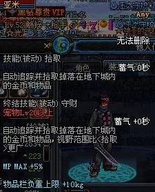 DNF宠物全收录详细解析各宠物属性