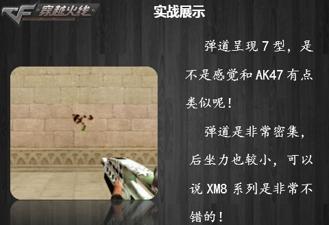 CF穿越火线XM8茉莉女神专属武器评测，这把枪究竟如何？