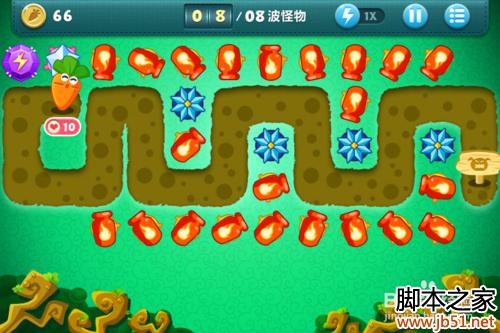 保卫萝卜挑战模式32关金萝卜获取攻略(含图文详解)