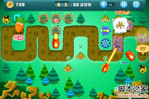 保卫萝卜挑战模式32关金萝卜获取攻略（含图文详解）