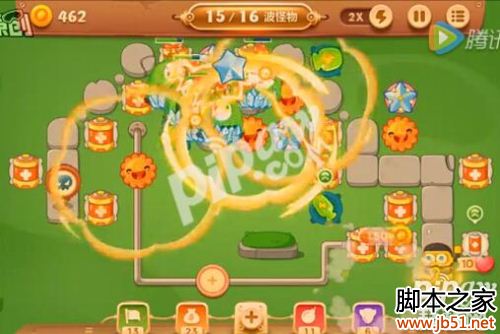 保卫萝卜3公园第1关金萝卜图文视频攻略全解析