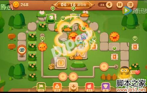 保卫萝卜3公园第1关金萝卜图文视频攻略全解析