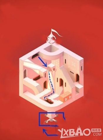 纪念碑谷艾达的梦第一关怎么过？新手通关图文攻略