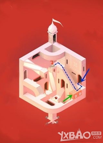 纪念碑谷艾达的梦第一关怎么过？新手通关图文攻略