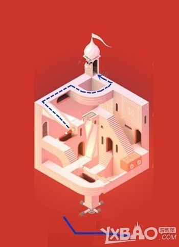 纪念碑谷艾达的梦第一关怎么过？新手通关图文攻略