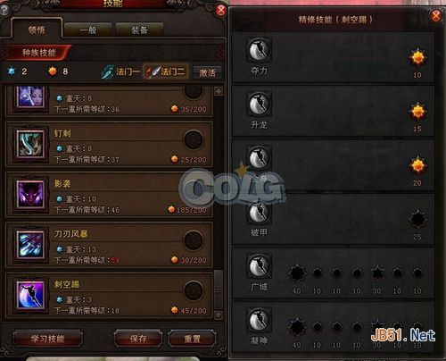 斗战神龙女刺杀技能加点策略全解析